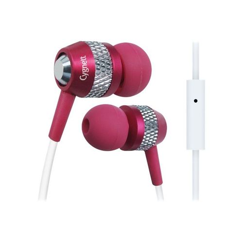 Cygnett Atomic II - Micro-casque - intra-auriculaire - filaire - rose