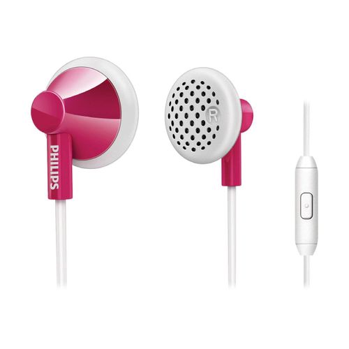 Philips SHE2105PK - Écouteurs avec micro - embout auriculaire - filaire - jack 3,5mm - rose