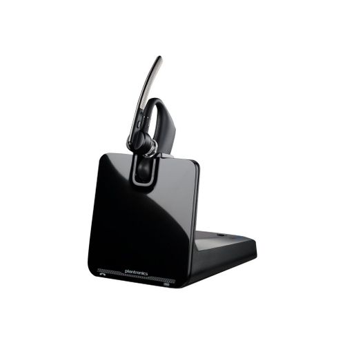 Poly Voyager Legend CS - Micro-casque - intra-auriculaire - montage sur l'oreille - Bluetooth - sans fil - noir - avec Plantronics HL10 Handset Lifter
