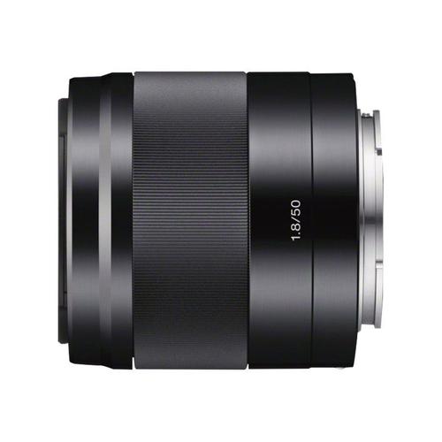 Objectif Sony SEL50F18 50 mm - f/1.8 - Sony E-mount - pour Cinema Line; a VLOGCAM; a1; a6700; a7 IV; a7C; a7C II; a7CR; a7R V; a7s III; a9 II; a9 III