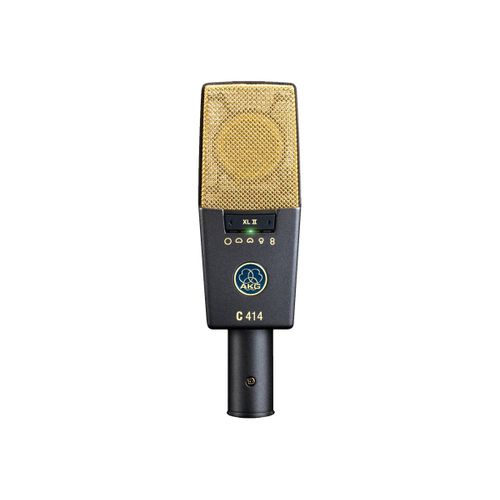 AKG C414 XLII - Microphone - gris foncé, or