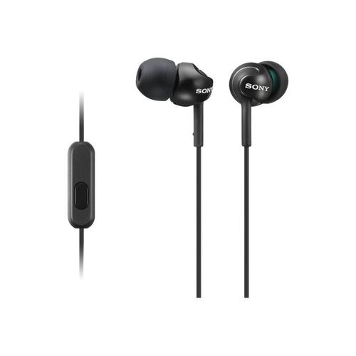 Sony MDR-EX110AP - Écouteurs avec micro - intra-auriculaire - filaire - jack 3,5mm - noir