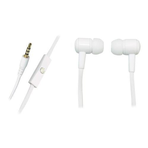 Sandberg Speak'n Go In-Earset - Écouteurs avec micro - intra-auriculaire - filaire - jack 3,5mm - blanc