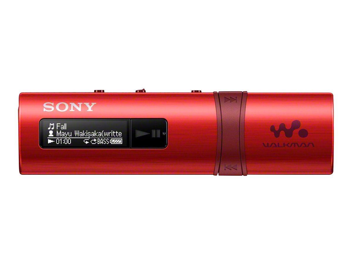 Sony Walkman NWZ-B183F - Lecteur numérique - 4 Go - rouge | Rakuten