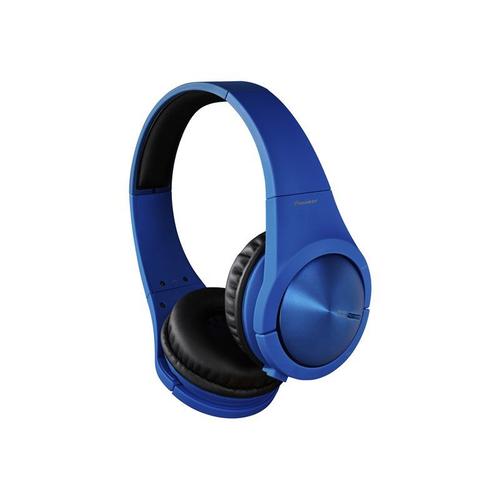 Pioneer Superior Club Sound SE-MX7 - Écouteurs avec micro - circum-aural - filaire - jack 3,5mm - bleu mat