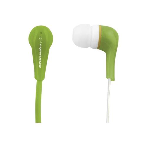 Esperanza EH146G LOLLIPOP - Écouteurs - intra-auriculaire - filaire - jack 3,5mm - vert