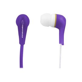 Esperanza EH146V LOLLIPOP - Écouteurs - intra-auriculaire - filaire - jack 3,5mm - violet