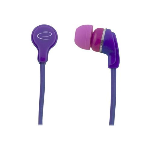 Esperanza EH147V NEON - Écouteurs - intra-auriculaire - filaire - jack 3,5mm - violet