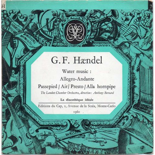 Water Music - London Chamber Orchestra - Direction : Anthony Bernard