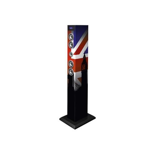 Bigben Sound Tower TW6 Union Jack - Enceinte - Blanc