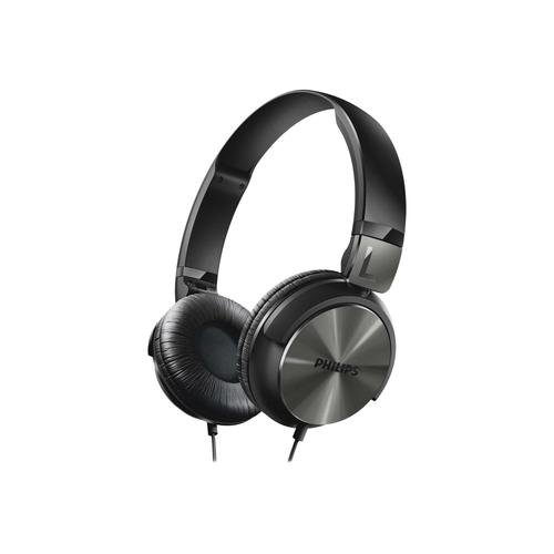 Philips SHL3160BK - Écouteurs - sur-oreille - filaire - jack 3,5mm - noir