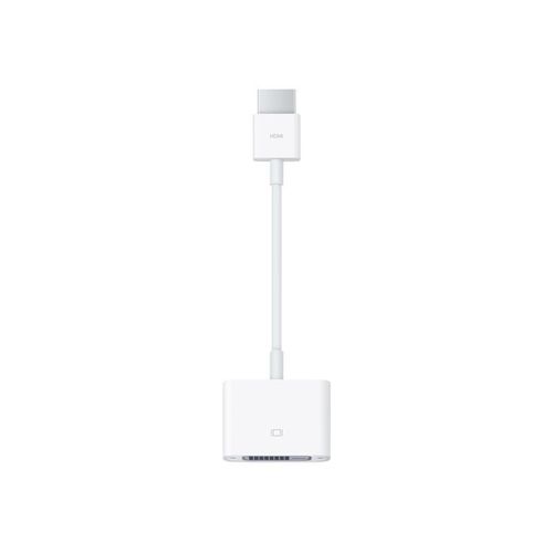 Apple - Adaptateur vidéo - liaison simple - HDMI mâle pour DVI-D femelle