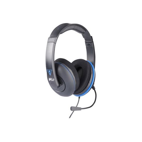 Turtle Beach Ear Force P12 - Micro-casque - circum-aural - filaire - noir - pour Sony PlayStation 4