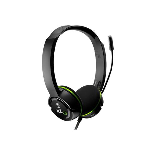 Turtle Beach Ear Force XLa - Micro-casque - sur-oreille - filaire - noir, vert - pour Xbox 360, Xbox 360 E, Xbox 360 S