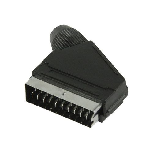 Valueline - Connecteur vidéo / audio - SCART mâle - noir