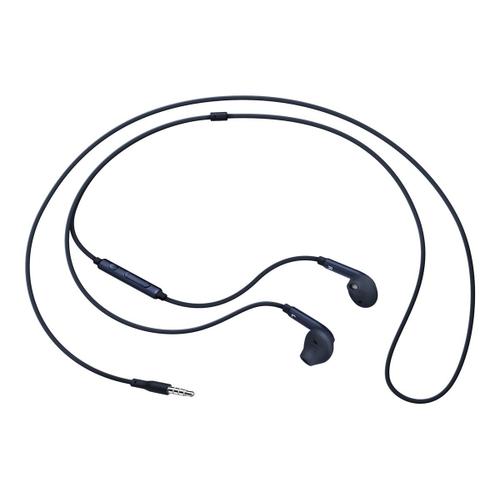 Samsung EO-EG920B - Écouteurs avec micro - intra-auriculaire - filaire -  jack 3,5mm - noir, bleu - pour Galaxy Core Prime VE, S6