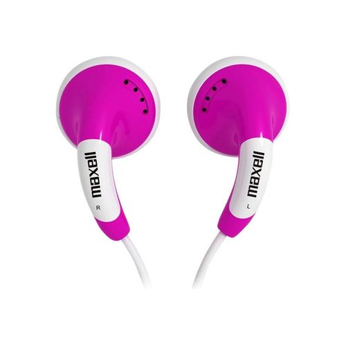 Maxell Colour Budz - Écouteurs - embout auriculaire - filaire - jack 3,5mm - violet
