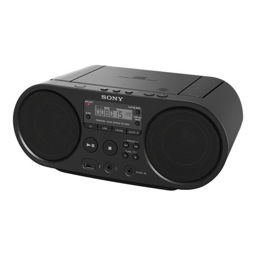 Sony ZS-PS50 - Boombox - 4 Watt - noir