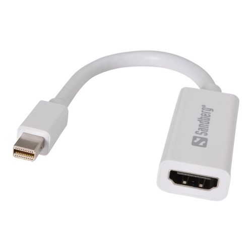 Sandberg - Adaptateur vidéo - Mini DisplayPort mâle pour HDMI femelle - support 4K