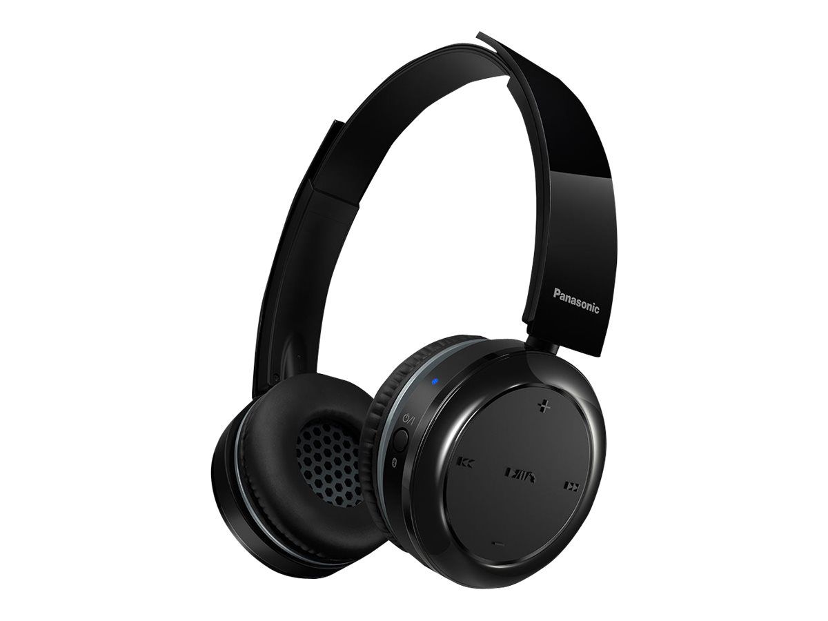 Panasonic RP-BTD5 - Micro-casque - sur-oreille - Bluetooth - sans fil - NFC* - noir