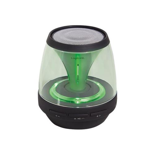 LogiLink DiscoLady-2go - Enceinte sans fil Bluetooth - Transparent