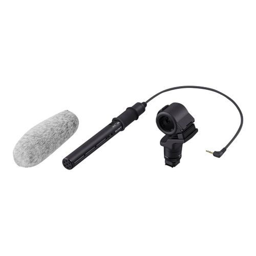 Sony ECM-CG60 - Microphone - pour Sony ZV-1; Cinema Line ILME-FX3; Handycam FDR-AX60; VLOGCAM ZV-1G; a6100; a7C; a7s III