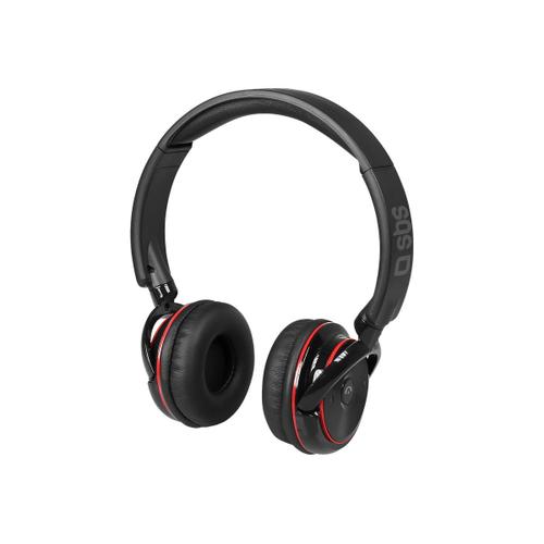 SBS Studio Mix DJ PRO - Micro-casque - sur-oreille - Bluetooth - sans fil - noir