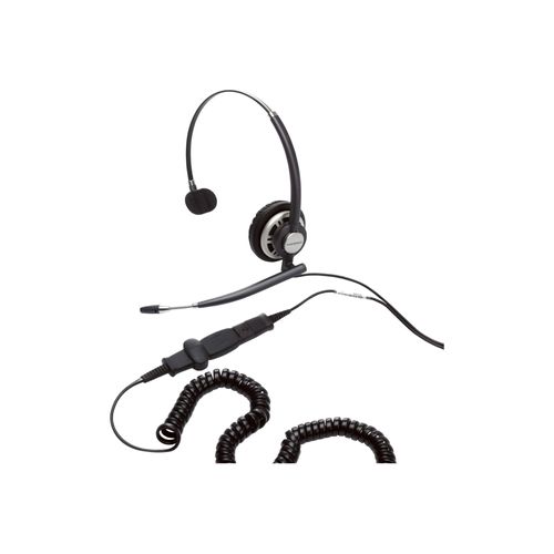 Poly Entera HW111N - Micro-casque - sur-oreille - filaire - USB