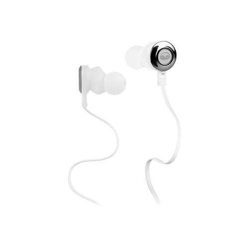 Monster ClarityHD - Écouteurs avec micro - intra-auriculaire - filaire - jack 3,5mm - isolation acoustique - blanc