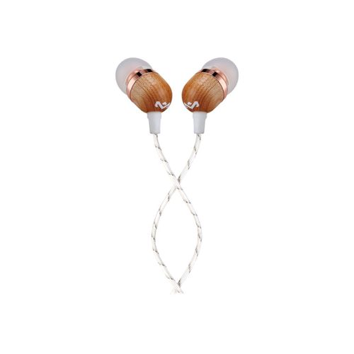 House of Marley Smile Jamaica - Écouteurs avec micro - intra-auriculaire - filaire - jack 3,5mm - cuivre
