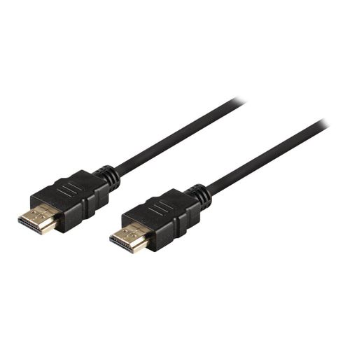 Valueline - Câble HDMI avec Ethernet - HDMI mâle pour HDMI mâle - 50 cm - noir - support 4K