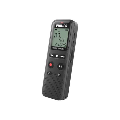 Philips Voice Tracer DVT1150 - Enregistreur vocal - 4 Go - noir