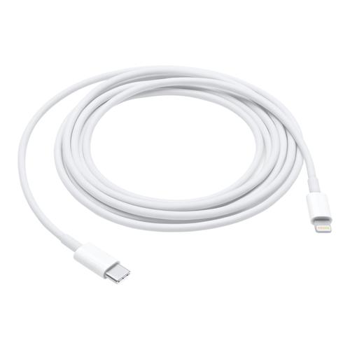 Apple USB-C to Lightning Cable - Câble Lightning - Lightning mâle pour 24 pin USB-C mâle - 1 m