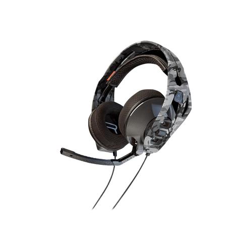 RIG 500HS CAMO - Micro-casque - circum-aural - filaire - isolation acoustique - blanc arctique camouflé - pour Xbox One