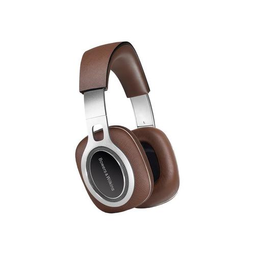 Bowers & Wilkins P9 Signature - Écouteurs avec micro - circum-aural - filaire - jack 3,5mm - brun