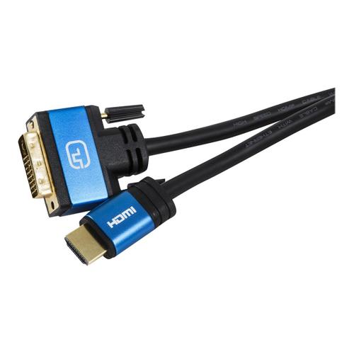 SilverHT - Câble adaptateur - HDMI mâle pour DVI-D mâle - 1.5 m - noir