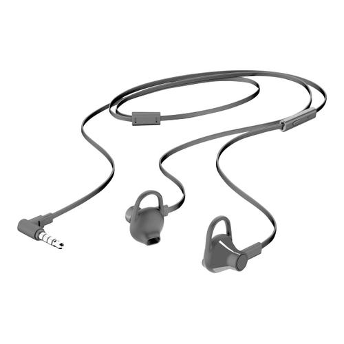 HP 150 - Micro-casque - embout auriculaire - filaire - noir - pour Victus by HP Laptop 15, 16; Pavilion x360 Laptop; Portable 14, 15, 17