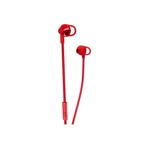 HP 150 - Micro-casque - embout auriculaire - filaire - rouge - pour HP 20; Pavilion 24, 27, 510, 560, 570; Pavilion Laptop 14, 15, 17; Portable 14, 15, 17