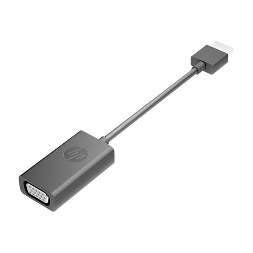HP HDMI to VGA Display Adapter - Adaptateur vidéo - HD-15 (VGA) femelle pour HDMI mâle - 17.3 cm - pour Pavilion 24, 27, 510, 590, 595, TP01
