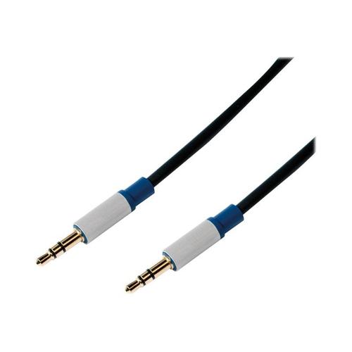 LogiLink Premium - Câble audio - mini jack stéréo mâle pour mini jack stéréo mâle - 1.5 m