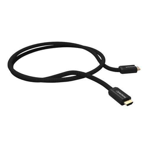 NorStone ARRAN - Câble HDMI - HDMI mâle pour HDMI mâle - 80 cm - noir - support 4K