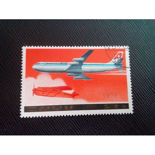 Timbre Coree Du Nord Yt 1451 A Avion 1980 ( 051204 )
