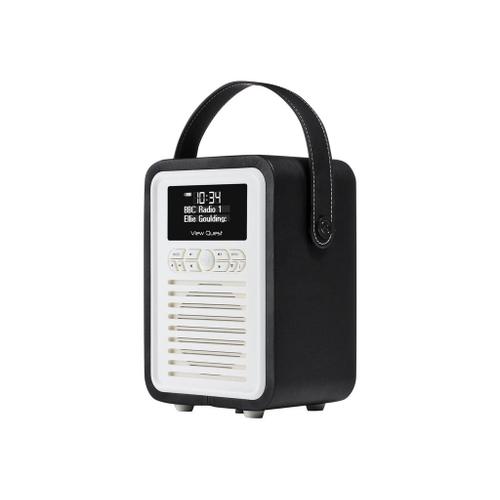 ViewQuest Retro Mini - Radio portative DAB - 5 Watt - noir