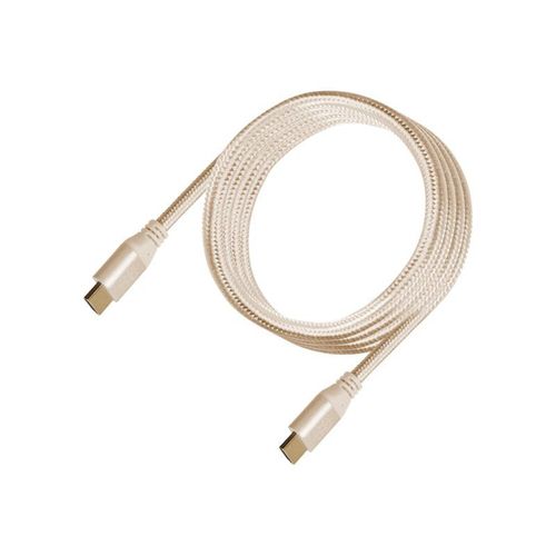 SilverStone CPH01 - Câble HDMI avec Ethernet - HDMI mâle pour HDMI mâle - 1.8 m - triple blindage - or - support 4K