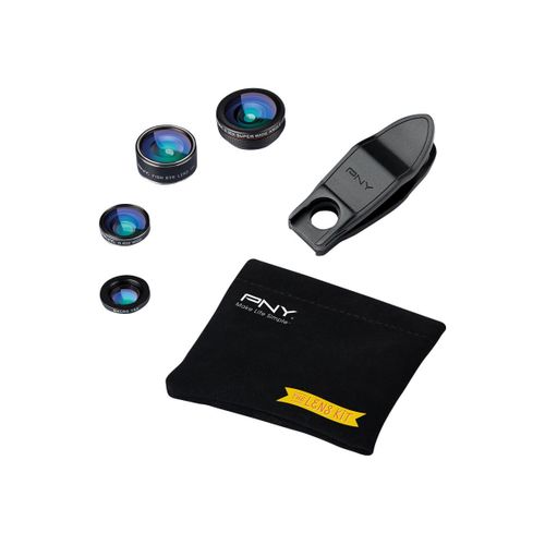 PNY 4-IN-1 Lens - Kit de lentilles de conversion