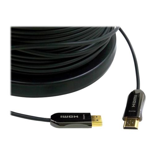 in-akustik Profi - Câble HDMI - HDMI mâle pour HDMI mâle - 20 m - anthracite