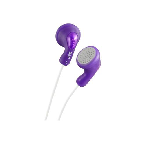 JVC HA-F14 Gumy phones - Écouteurs - embout auriculaire - filaire - jack 3,5mm - violet