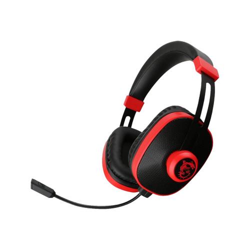 MSI SPB Gaming - Micro-casque - circum-aural - filaire - jack 3,5mm