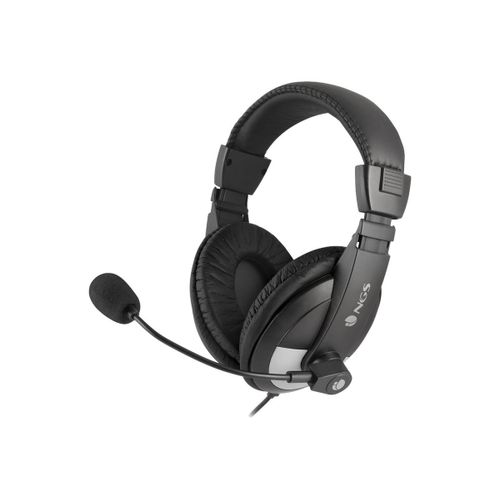 NGS MSX 9 Pro - Micro-casque - circum-aural - filaire - jack 3,5mm - isolation acoustique