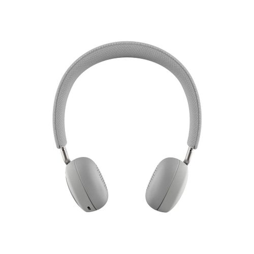 Libratone Q Adapt On-Ear - Écouteurs avec micro - sur-oreille - Bluetooth - sans fil - Suppresseur de bruit actif - jack 3,5mm - blanc nuage
